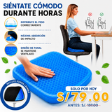 Cojín Gel Premium ¡Siéntate Sin Dolor! 💙