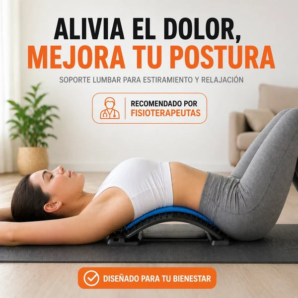 Soporte Lumbar ¡Recomendado por Fisioterapeutas!