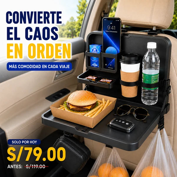 🚗 Mesa Plegable Premium para Auto ⭐