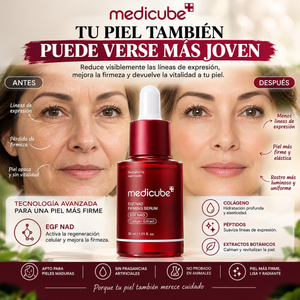 MEDICUBE SÉRUM™ | Piel Visiblemente Más Firme y Radiante en tu Rutina de Día y Noche