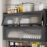 ORGANIZADOR Y ESCURRIDOR DE PLATOS DE 3 NIVELES CON DOBLE TAPA DE 85 CM